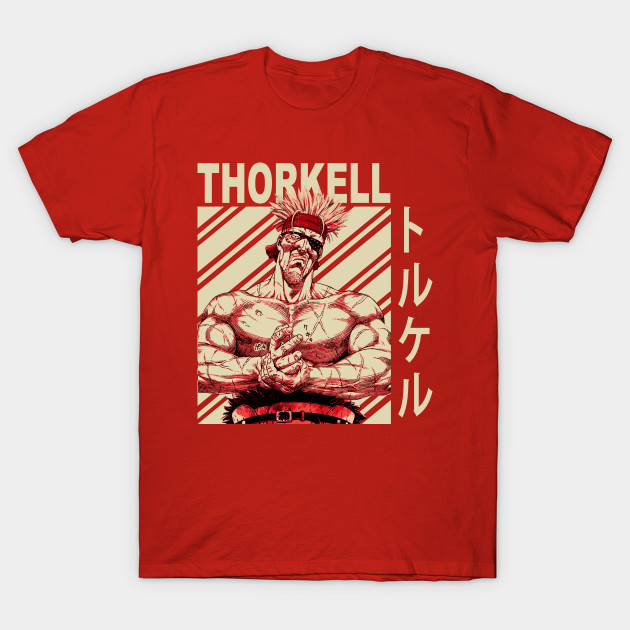 Thorkell Vinland Saga Streetwear T-Shirt - AnimeBape