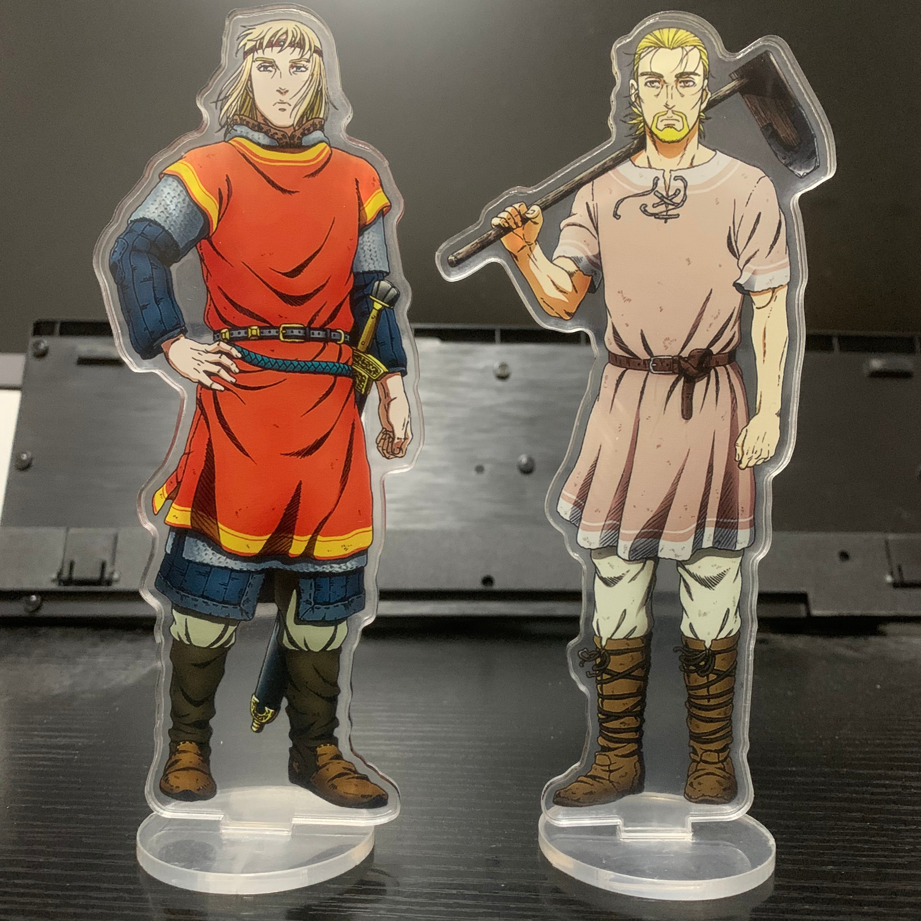 Anime Vinland Saga 02 Action Figure Toy Thorfinn Einar Askeladd Canute  Acrylic Stand Model Doll Collection Props 20cm For Gift
